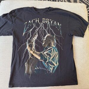Zach Bryan Black Graphic T-Shirt